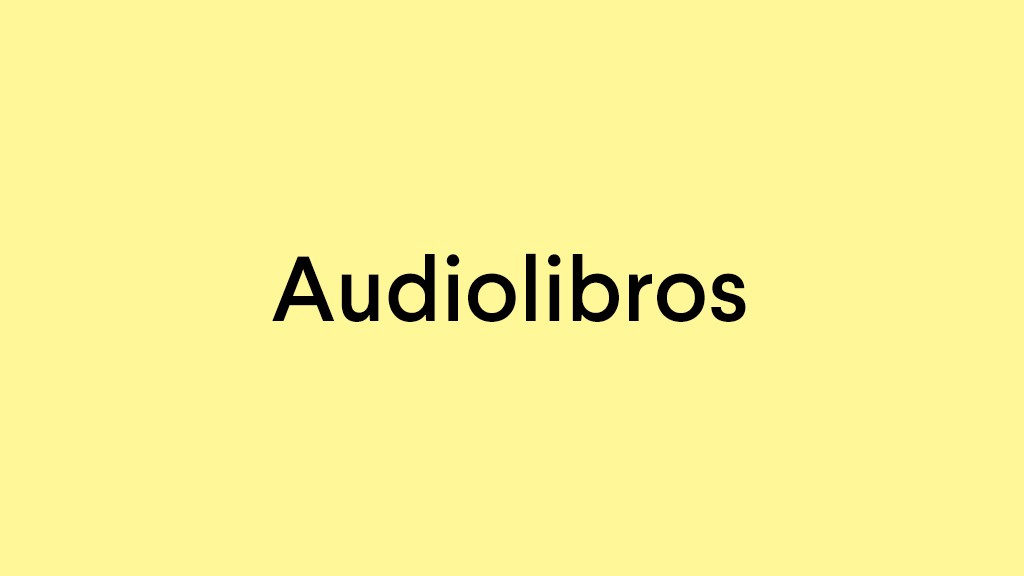 Audiolibros