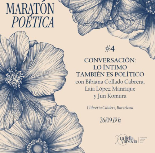 Maratón poética: Lo íntimo también es político