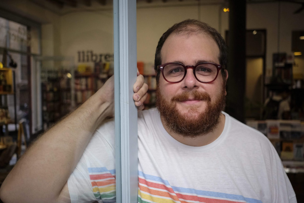 Un café con Miquel, de la librería Rata Corner