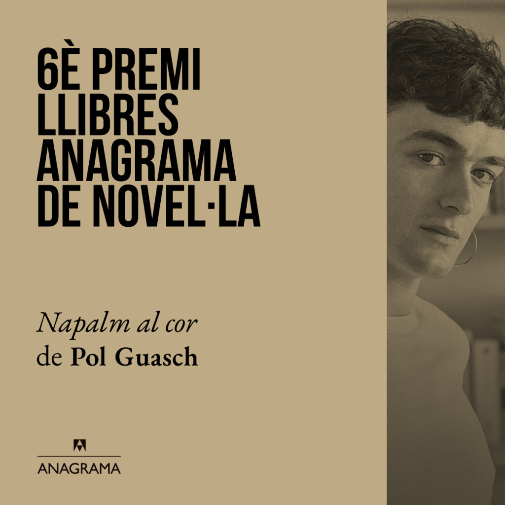 6è Premi Llibres Anagrama de Novel·la