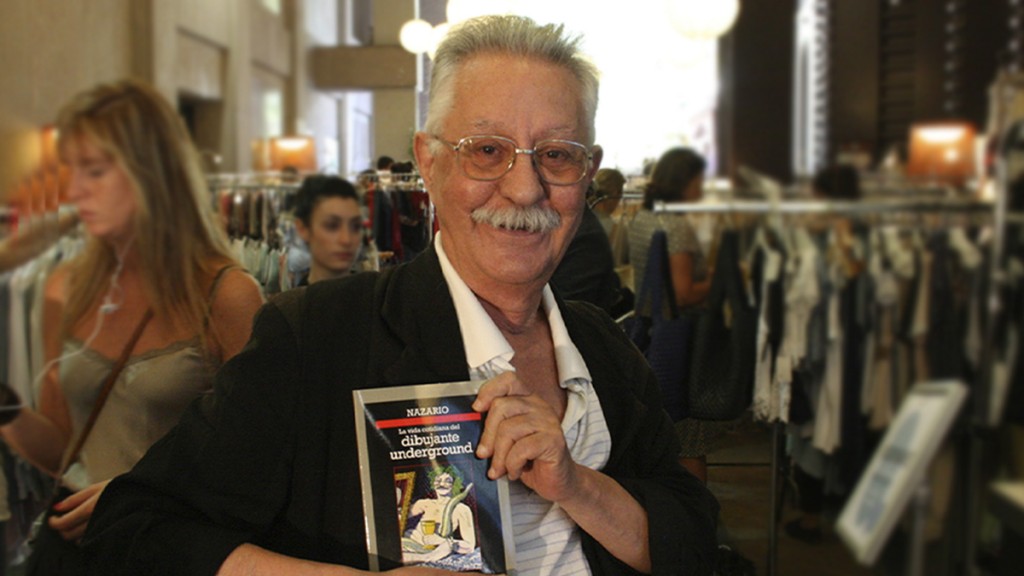 Nazario en el archivo de Anagrama