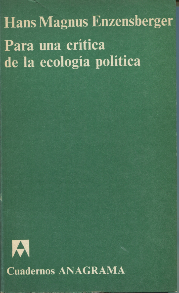 Para una crítica de la ecología política