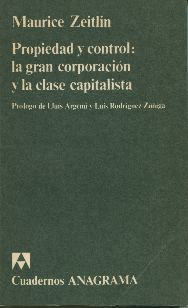 Propiedad y control: la gran corporación y la clase capitalista