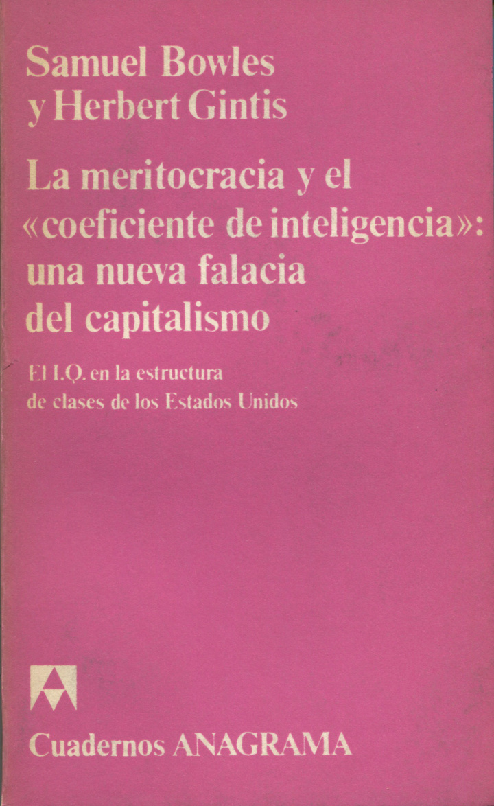 La meritocracia y el "coeficiente de inteligencia": una nueva falacia del capitalismo