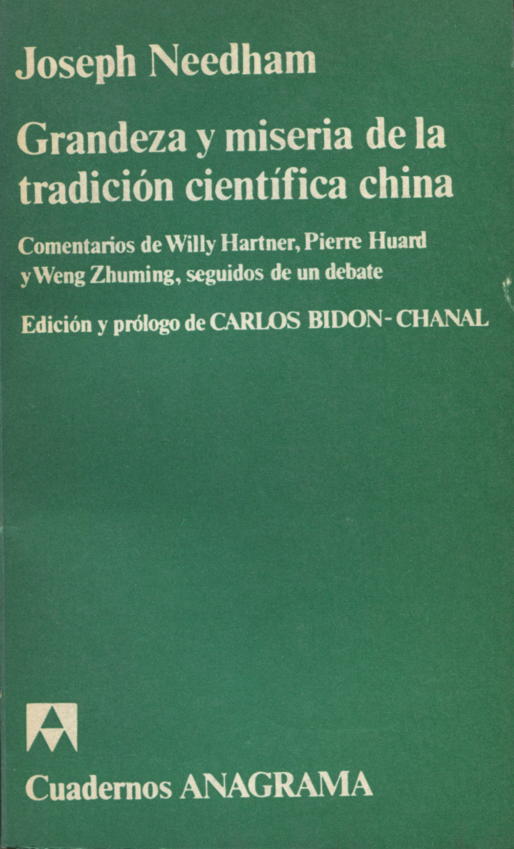 Grandeza y miseria de la tradición científica china