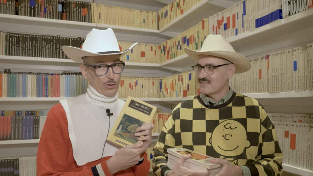 En la biblioteca con Hidrogenesse