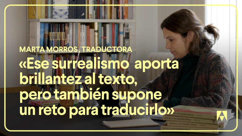 Marta Morros, traductora de Yoko Tawada