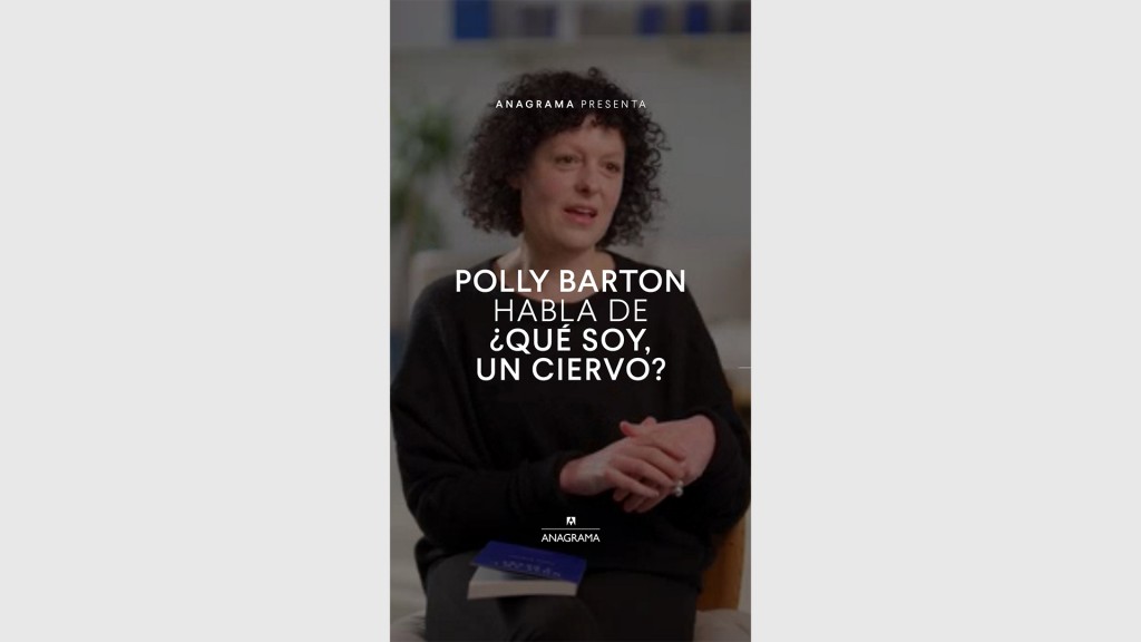Polly Barton habla de '¿Qué soy, un ciervo?'